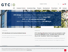 Tablet Screenshot of gtc.com.pl