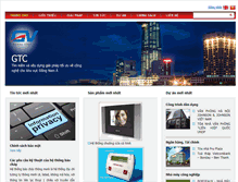 Tablet Screenshot of gtc.com.vn